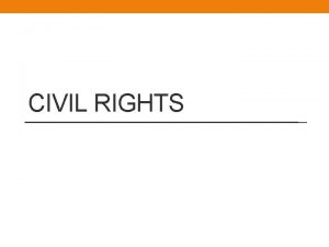 CIVIL RIGHTS Review What was Eisenhowers Modern Republicanism
