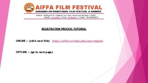 AIFFA FILM FESTIVAL AARAMBH INTERNATIONAL FILM FESTIVAL AWARDS