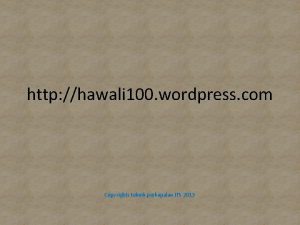 http hawali 100 wordpress com Copyrights teknik perkapalan