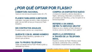 POR QU OPTAR POR FLASH COBERTURA NACIONAL COMPRA