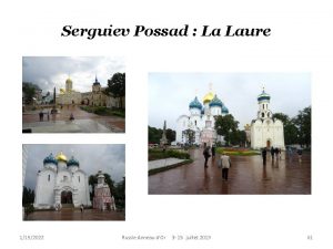 Serguiev Possad La Laure 1192022 Russie Anneau dOr