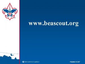 www beascout org www beascout org Training Support