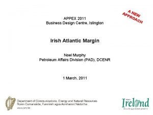 APPEX 2011 Business Design Centre Islington Irish Atlantic