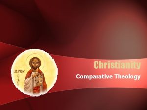 Christianity Comparative Theology Outline Bible Nature of God
