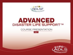 2015 National Disaster Life Support Foundation Inc All