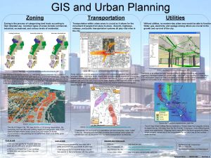 GIS and Urban Planning Zoning Transportation Zoning is