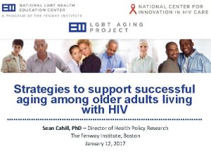 Strategies to support successful aging among older adults