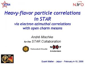 Heavyflavor particle correlations in STAR via electron azimuthal