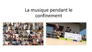 La musique pendant le confinement 1 Musique Covid19