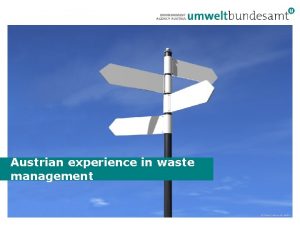 Austrian experience in waste management i Stockphoto comsodafish