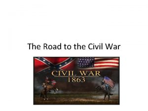 The Road to the Civil War 1820 Missouri