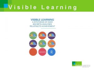 Visible Learning Hattie untersucht die durchschnittliche Wirkung verschiedener