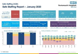 Safe Staffing NQB Safe Staffing Report January 2020