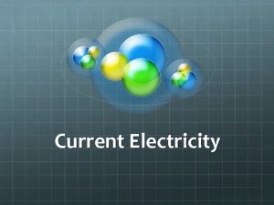 Current Electricity Static vs Current Static electricity happens