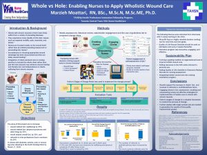 Whole vs Hole Enabling Nurses to Apply Wholistic