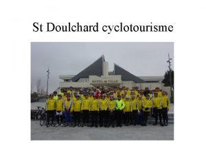 St Doulchard cyclotourisme ASSEMBLEE GENERALE 2 dcembre 2012