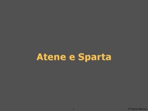 Atene e Sparta 1 Pearson Italia spa Atene