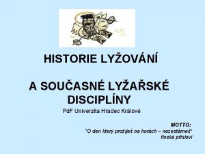 HISTORIE LYOVN A SOUASN LYASK DISCIPLNY Pd F