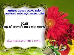 Gio vin NG THY NINH n bi c