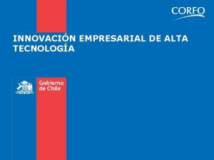 INNOVACIN EMPRESARIAL DE ALTA TECNOLOGA Diagnstico 1 Dbil