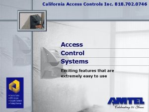 California Access Controls Inc 818 702 0746 Access