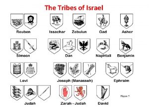 The Tribes of Israel The Tribes of Israel