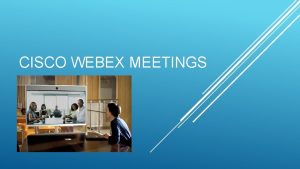 CISCO WEBEX MEETINGS Requisiti minimi di sistema x