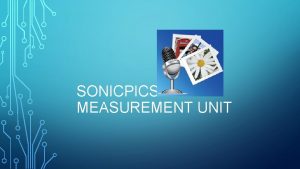 SONICPICS MEASUREMENT UNIT IMOVIE SOME FAVOURITE WEB 2