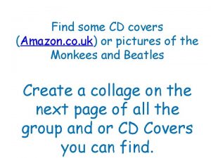 Find some CD covers Amazon co uk or