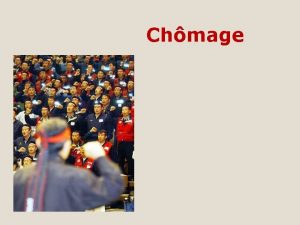 Chmage Contenu Chmage et ses formes Causes du