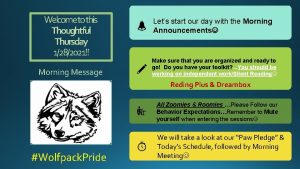 Thoughtful thursday morning message Thoughtful thursday morning message