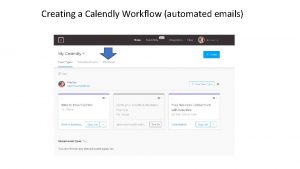 Creating a Calendly Workflow automated emails 1 2