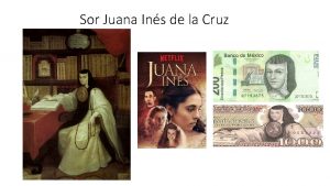 Sor Juana Ins de la Cruz Sor Juana