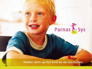 Haal meer uit de toetsen met Parnas Sys