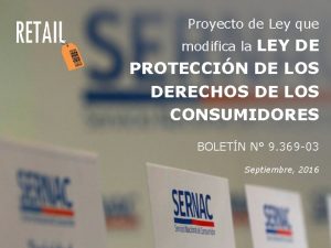 Proyecto de Ley que LEY DE PROTECCIN DE