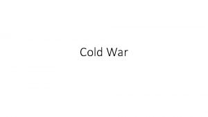 Cold War The Soviet Invasion of Afghanistan 1979