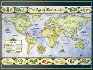 AGE OF EXPLORATION COLONIZATION DURING THE LATE 1400