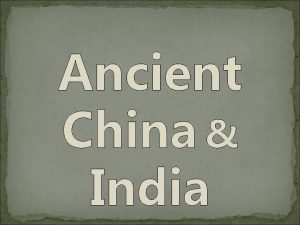 Ancient China India Zhou Dynasty Overthrown In 256
