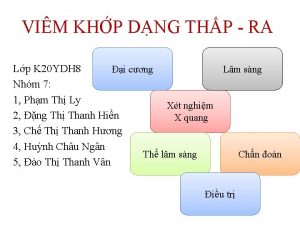 VIM KHP DNG THP RA Lp K 20