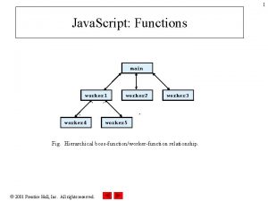 1 Java Script Functions main worker 1 worker