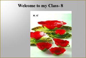 Welcome to my Class 8 Introduction Md Monir