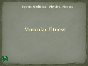 Sports Medicine Physical Fitness Muscular Fitness Bellwork List