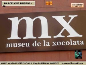 BARCELONA MUSEOS 20 MANEL CANTOS PRESENTATIONS Blog BARCELONA