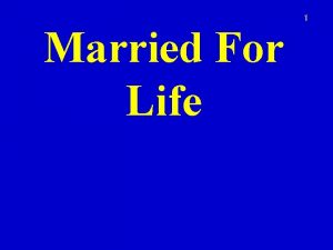 Married For Life 1 2 5 Couples Their