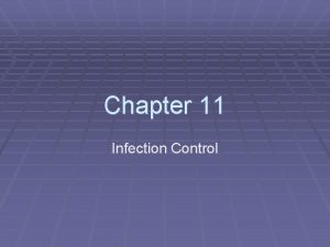 Chapter 11 Infection Control The Infection Cycle Infection