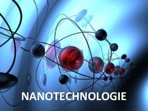 NANOTECHNOLOGIE Porovnn velikosti pomr velikosti 100 nm kopac