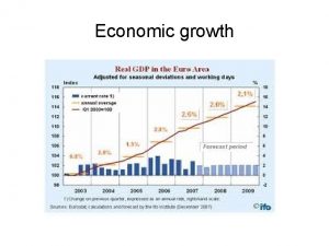 Economic growth Economic growth is usually measured in
