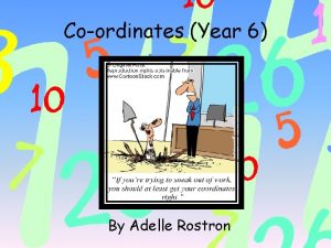 Coordinates Year 6 By Adelle Rostron Coordinates are