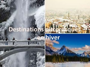 Destinations pittoresques en hiver Lhiver les paysages se