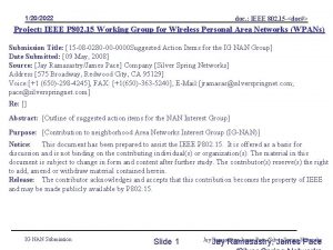 1202022 doc IEEE 802 15 doc Project IEEE